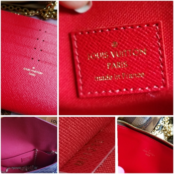 LOUIS VUITTON  Felicie Damier ebene - Picture 12 of 16